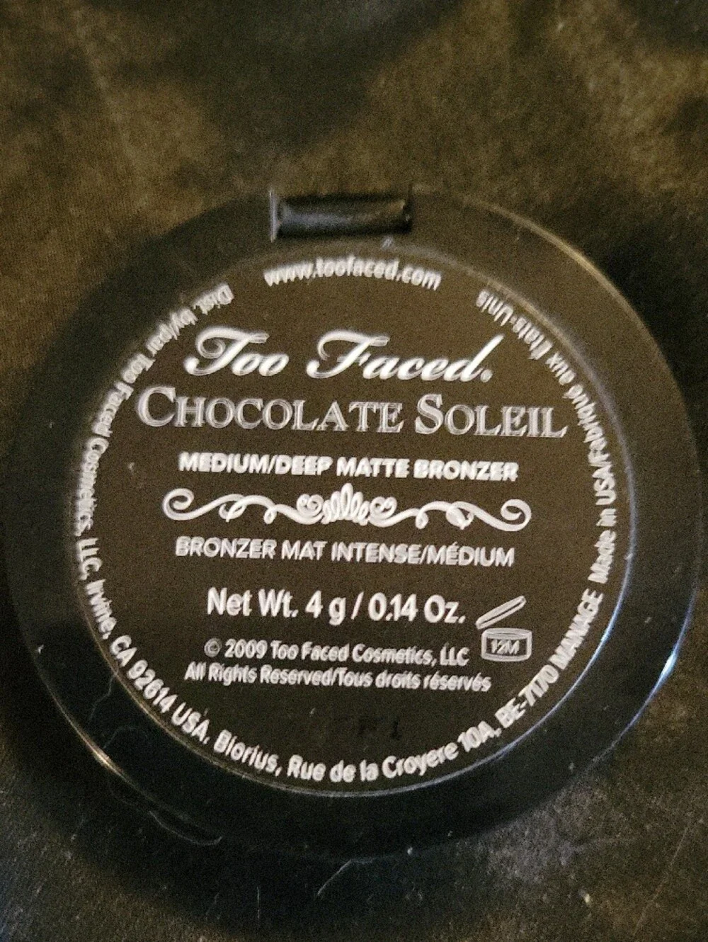 Too Faced Matte Brozer Chocolate Soleil Never Used